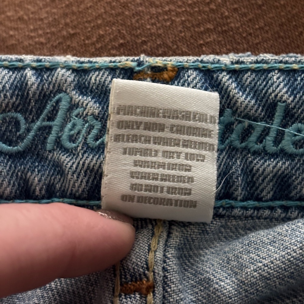 Aeropostale Light Blue Denim Pants - Picture 2 of 7